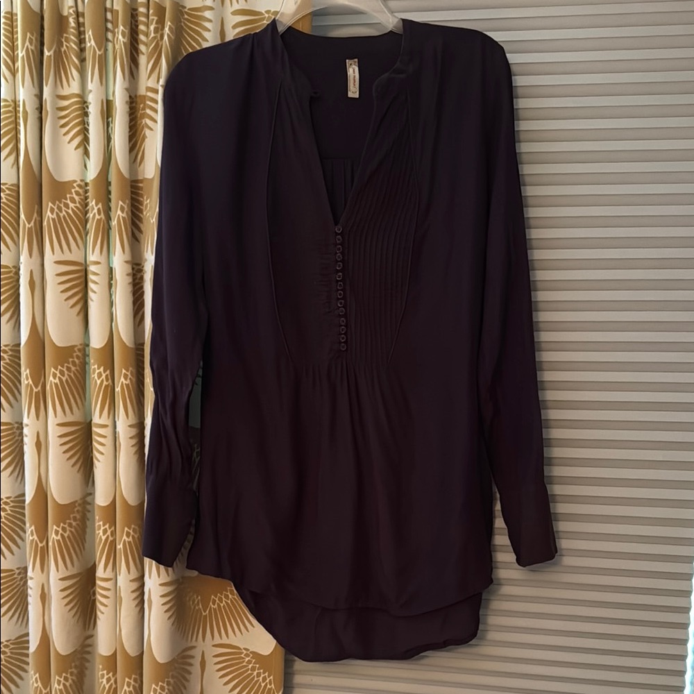Free People Women's Purple Blouse
